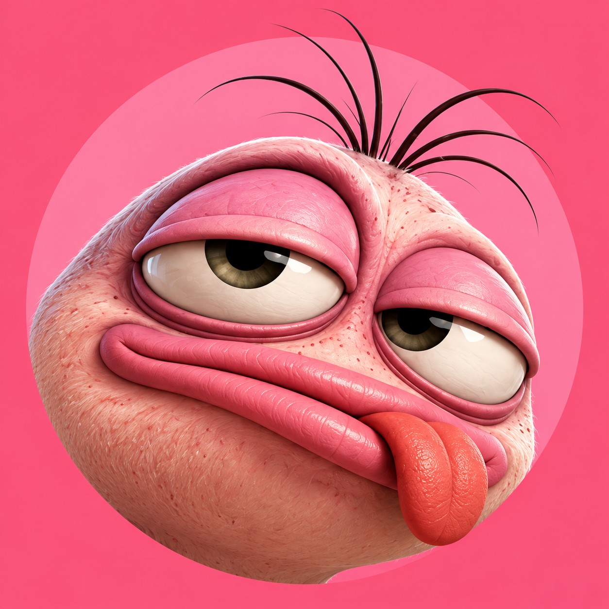 The original PINKUBO pink mascot